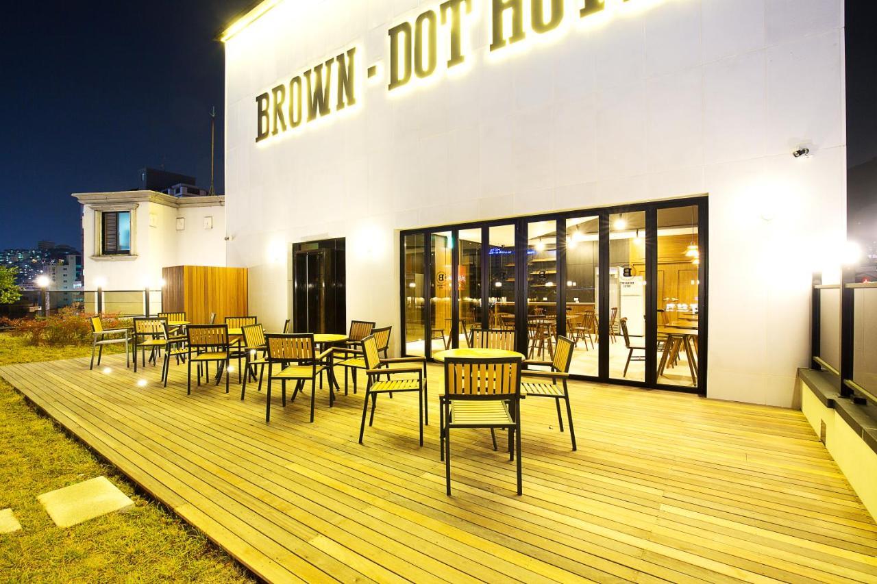 Brown Dot Hotel Busan Station Exterior foto
